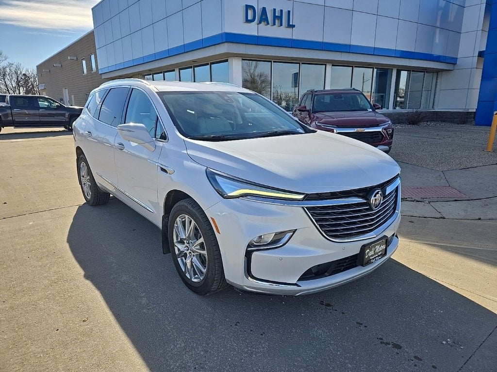 Used 2023 Buick Enclave Premium with VIN 5GAEVBKW3PJ172484 for sale in Pipestone, Minnesota