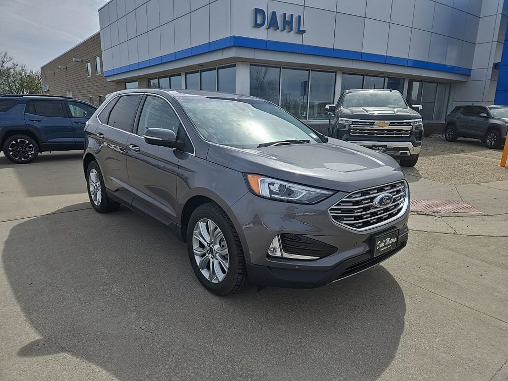 Used 2022 Ford Edge Titanium with VIN 2FMPK4K91NBA37118 for sale in Pipestone, Minnesota