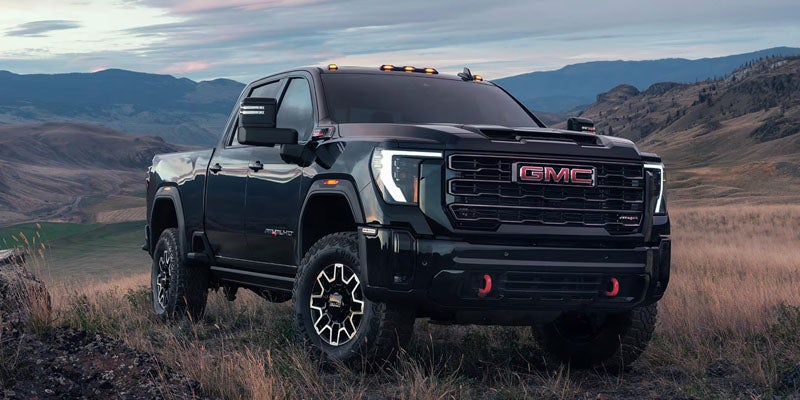 2026 GMC Sierra 2500 HD heavy-duty truck performance front view towing capability