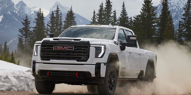 2026 GMC Sierra 2500 HD heavy-duty truck exterior lineup view versatile capability