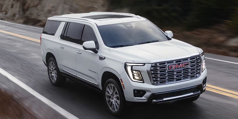 2026 GMC Yukon driving on highway