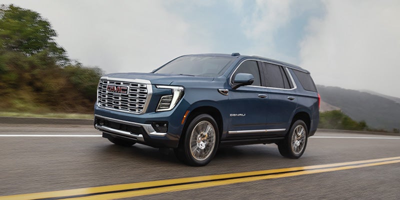 2026 GMC Yukon driving on open road
